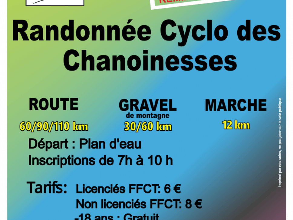 RANDO CYCLO DES CHANOINESSES