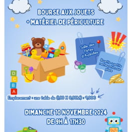 BOURSE AUX JOUETS ET MATÉRIEL DE PUÉRICULTURE