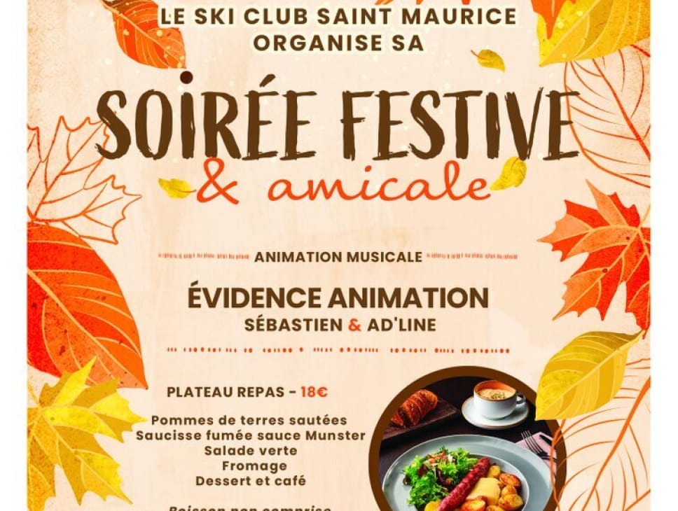 SOIRÉE FESTIVE DU SKI-CLUB