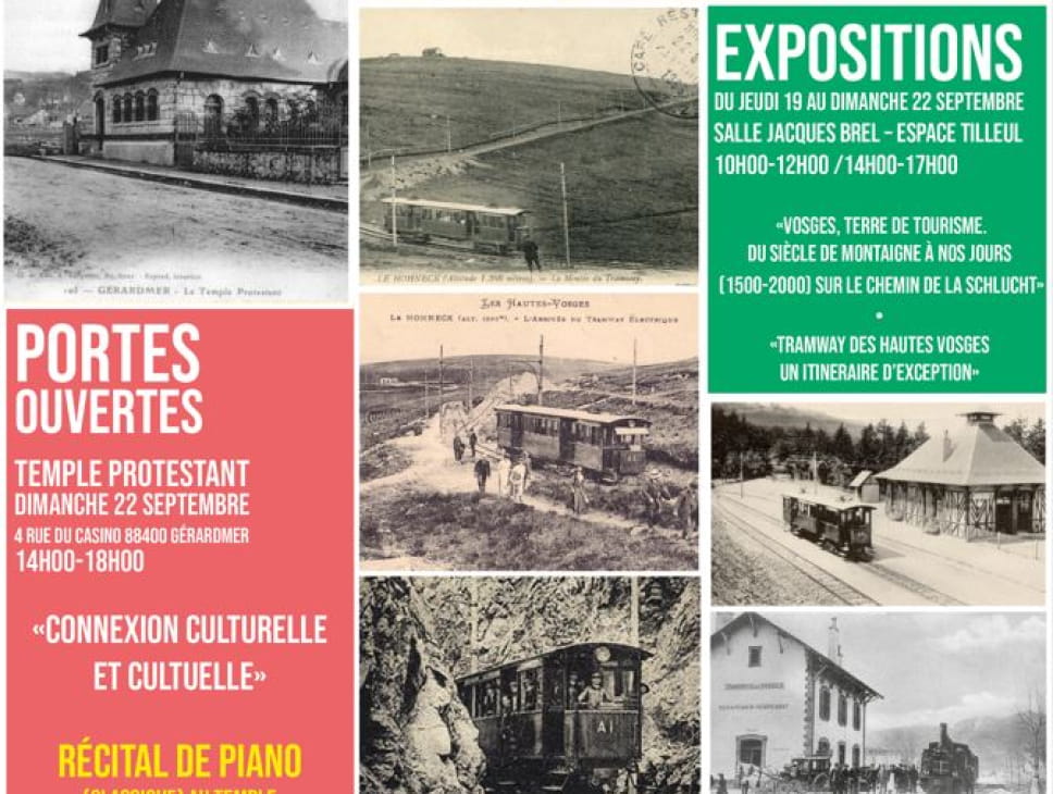 JOURNÉES DU PATRIMOINE - EXPOSITIONS