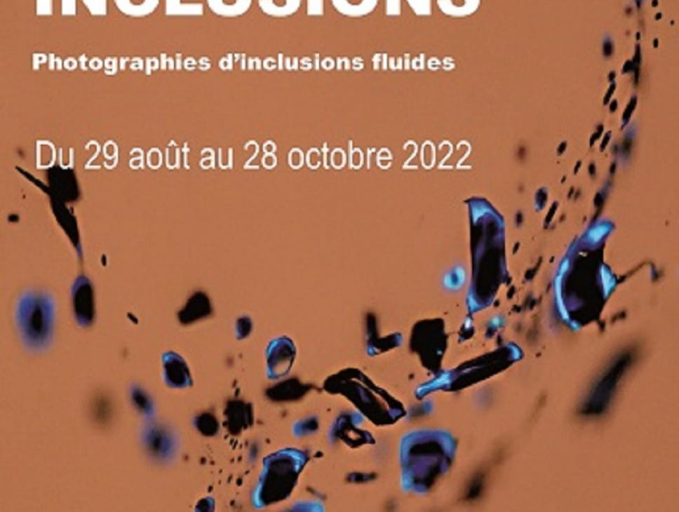 EXPOSITION - INCLUSIONS - PHOTOGRAPHIES D'INCLUSIONS FLUIDES
