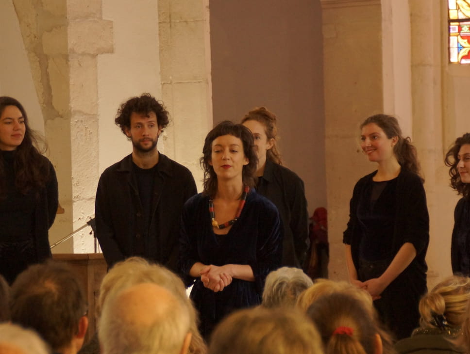 L'OR BLEU RÉPÉTITIONS CHANT POLYPHONIQUE AVEC LA TROUPE IPAC