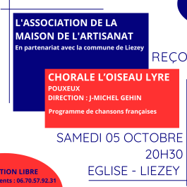 CONCERT - CHORALE DE L'OISEAU LYRE