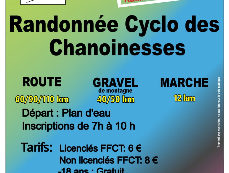 RANDONNÉE CYCLO DES CHANOINESSES