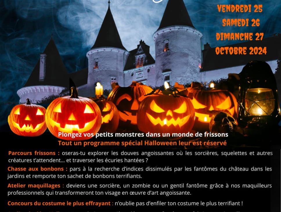 HALLOWEEN S'INVITE AU CHÂTEAU DE BOURLEMONT - ENFANTS