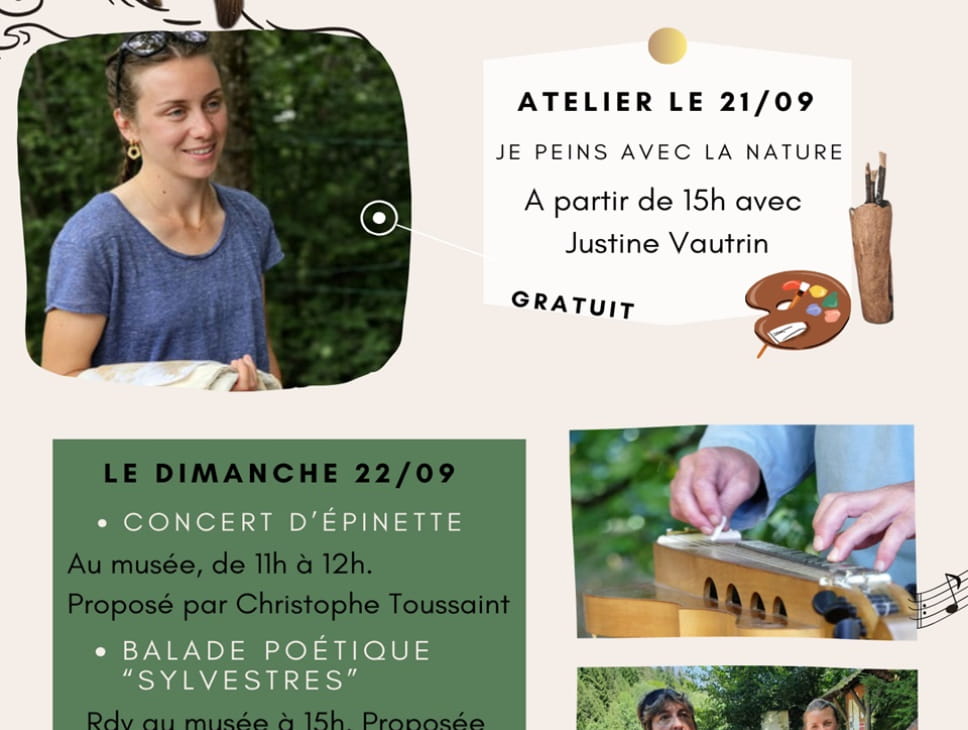 ATELIER - JE PEINS AVEC LA NATURE