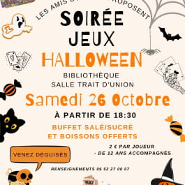 SOIRÉE JEUX HALLOWEEN